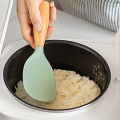 1pc Silicone Cooking Spoon Non-Stick Heat Resistant Kitchen Utensil – NEW