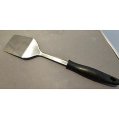 Stainless Steel 13-1/4″ Flipper/Spatula – Silver/Black – China