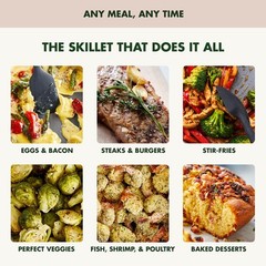 GreenPan Advanced 12” X 15” Electric Skillet with Lid, 7QT Capacity for Famil…