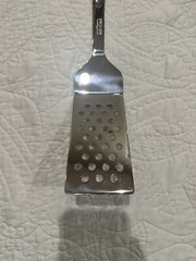 NWT All-Clad Long Slotted Spatula Stainless Steel Polished 15” Turner