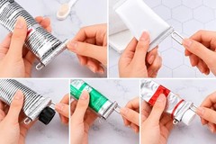 Stainless Steel Steak Clamp Food Bread Meat Clip Tongs BBQ Kitchen Cooking Tools