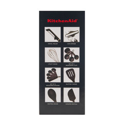 KitchenAid 15-Piece Tool and Gadget Kitchen Utensil Sets in Black