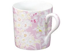 Okura Art China [Okura Art China x Chiso] Sunlight-Bathed Pink Mug Coffee Tea