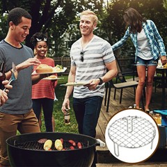 15 Inch Round Cooking Rack Stainless Steel BBQ Grill Baking Rack with Legs