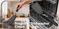 3 Piece Silicone Spatula Turner Set, 600°F Heat-Resistant Nonstick Kitchen Co…