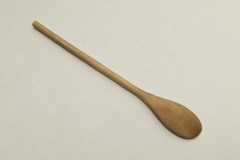 Vintage Unbranded 11.5” Wooden Cooking Spoon Rustic Kitchen Utensil