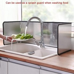 4 Sided Splatter Guard for Frying Stove Top Stainless Steel Splatter Screens …