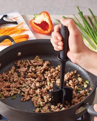 Meat Chopper Ground Beef Masher Heat Resistant Hamburger Mixing Tool