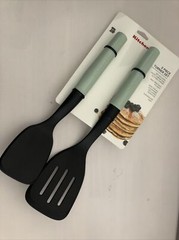New KitchenAid Mint Pistachio Green HPIA Set of 2 Lifters Turners