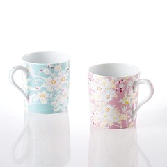 Okura Art China [Okura Art China x Chiso] Sunlight-Bathed Pink Mug Coffee Tea