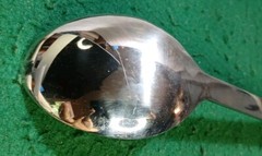 Vintage ALL-Clad Polished Stainless Steel Solid Kitchen Spoon
