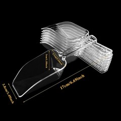 Kitchen Tongs and Ice Scoops Combo Pack Plastic Serving Utensils 20pcs