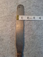 Unbranded Stainless 4″ Spreader Spatula With Wood Handle U.S.A. Possibly Dexter